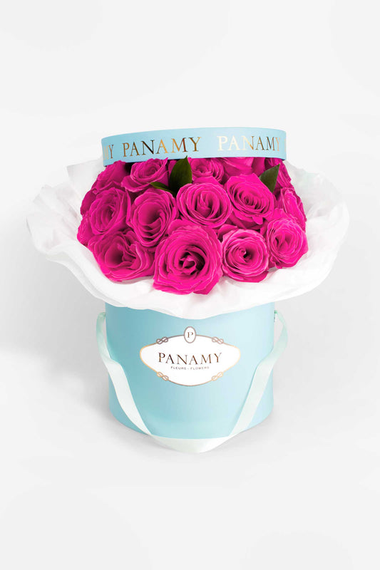 Il Magentico - Flower Bouquet - Monochrome Collection - PANAMY Flower Delivery in Switzerland, Geneva, Zürich, Basel