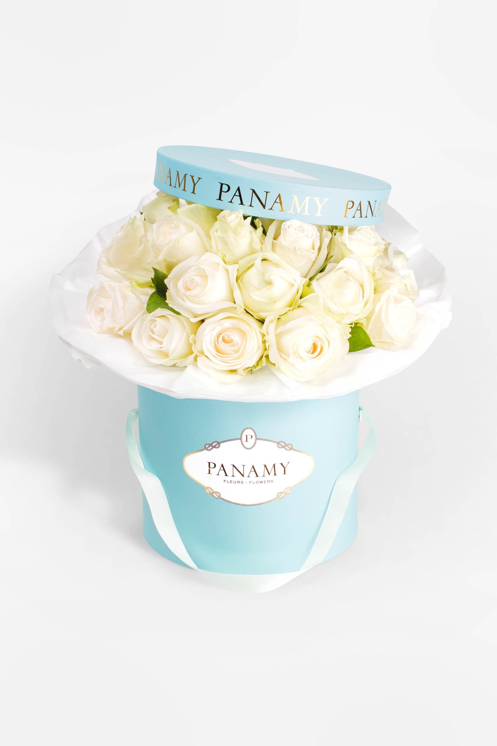 Il Bianchino - Flower Bouquet - Monochrome Collection - PANAMY Flower Delivery in Switzerland, Geneva, Zürich, Basel