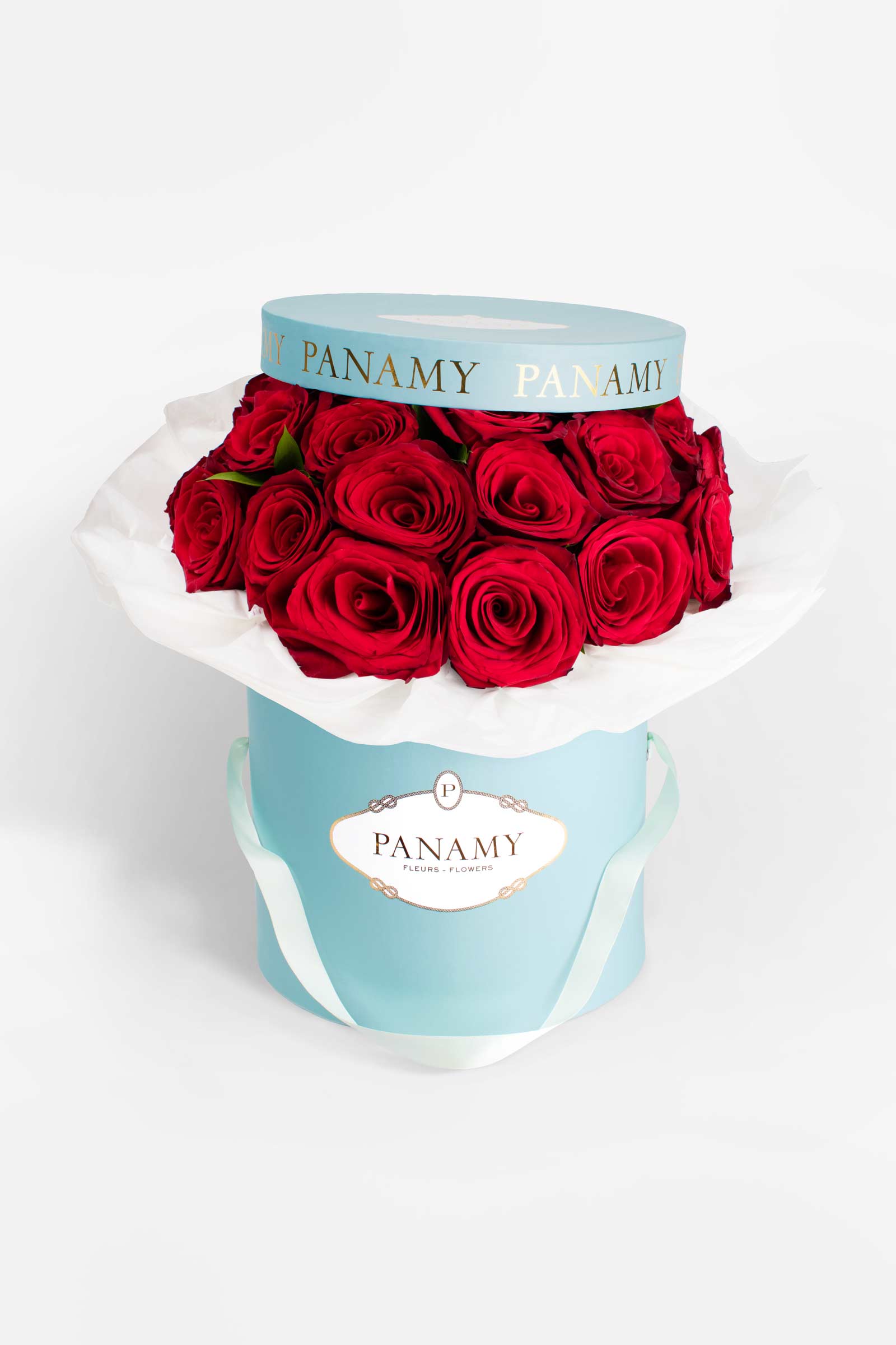 Il Classico Rosso - Flower Bouquet - Monochrome Collection - PANAMY Flower Delivery in Switzerland, Geneva, Zürich, Basel