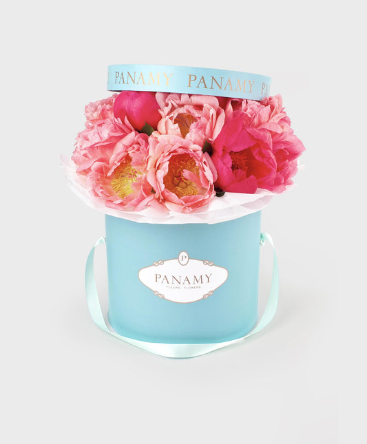 L Amalfi - Peonie Flower Bouquet - Spring/Summer Collection - PANAMY Flower Delivery in Switzerland, Geneva, Zürich, Basel